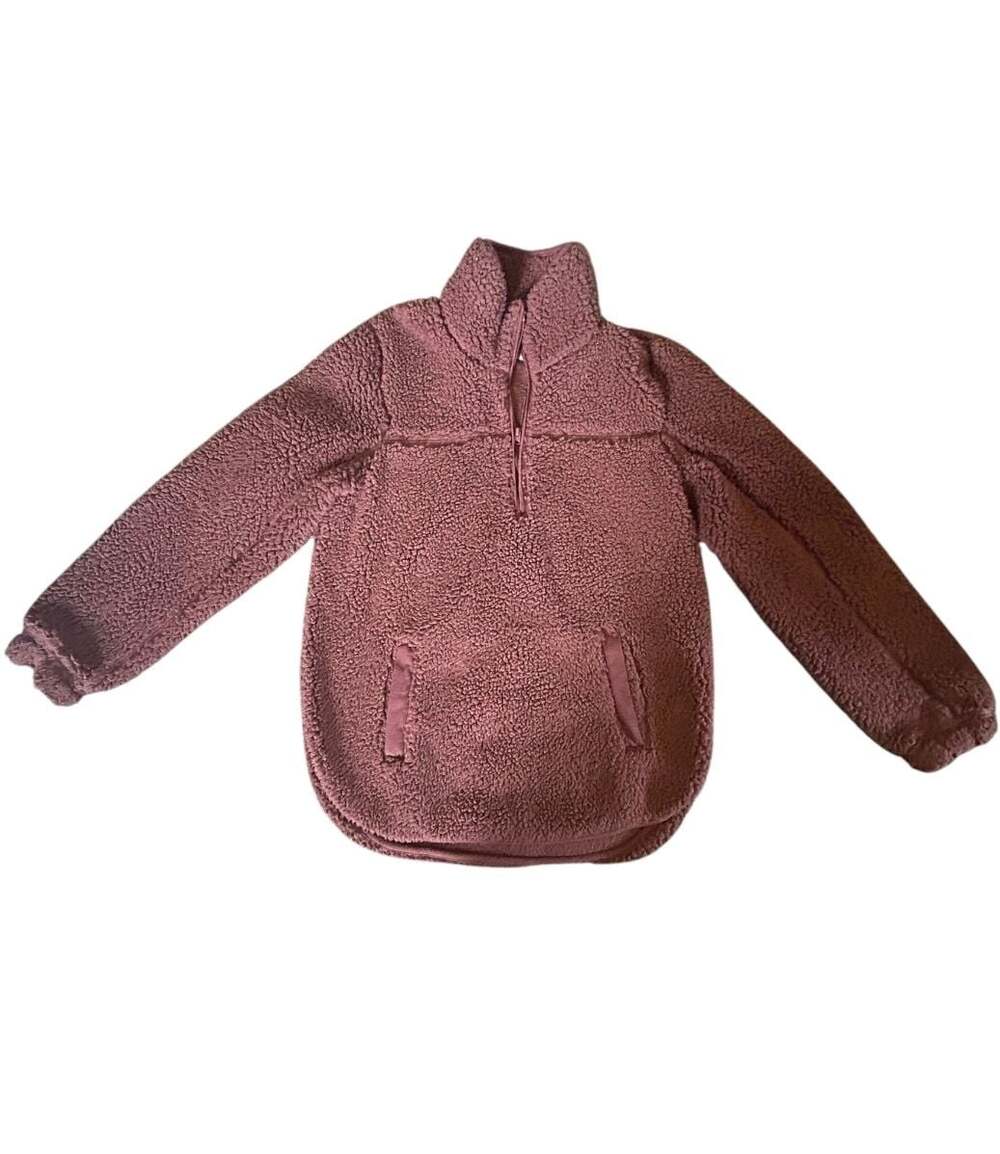 Abercrombie & Fitch Soft A&F Collection pull over sherpa